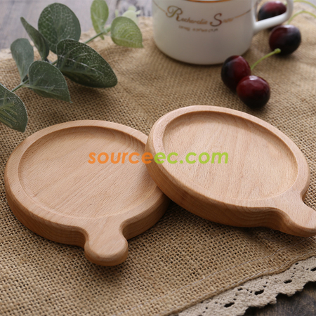 Customization Japanese Wooden Coffee Coaster Promotional Products