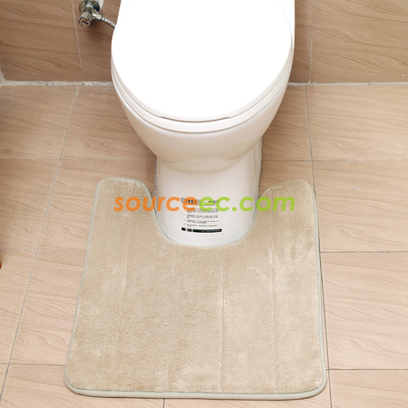 Customization U-shaped toilet floor mat Promotional Products