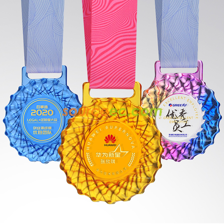 Customization Colored Glaze Medals Promotional Products