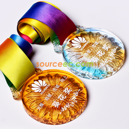 Customization Crystal Medal Promotional Products