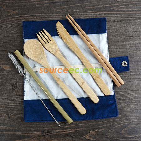 Customization Eco-friendly Tableware with Cotton Bag Promotional Products