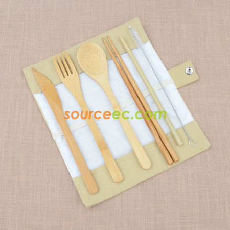 Customization Eco-friendly Tableware with Cotton Bag Promotional Products