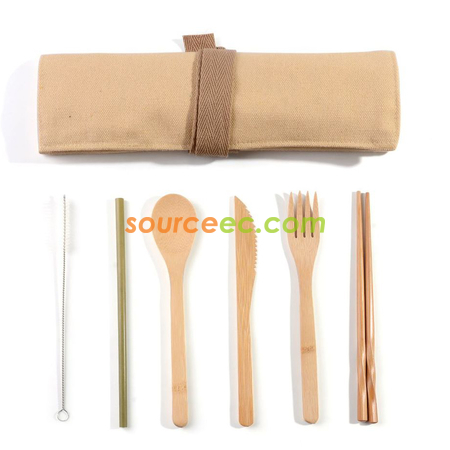 Customization Eco-friendly Tableware with Bag Promotional Products