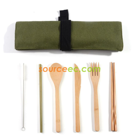 Customization Eco-friendly Tableware with Bag Promotional Products