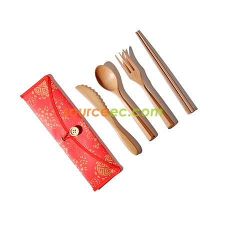 Customization Eco-friendly Tableware with Bag Promotional Products
