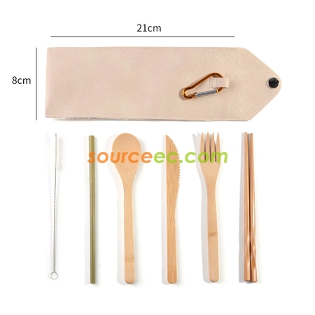 Customization Eco-friendly Tableware with Bag Promotional Products