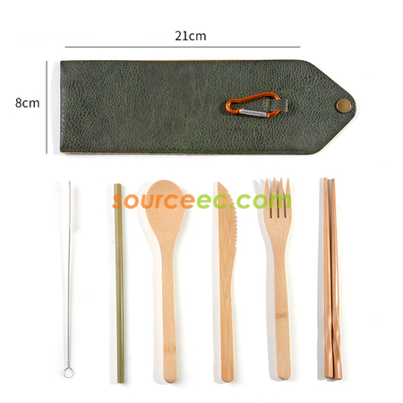 Customization Eco-friendly Tableware with Bag Promotional Products