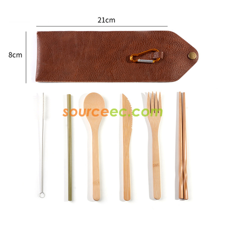 Customization Eco-friendly Tableware with Bag Promotional Products