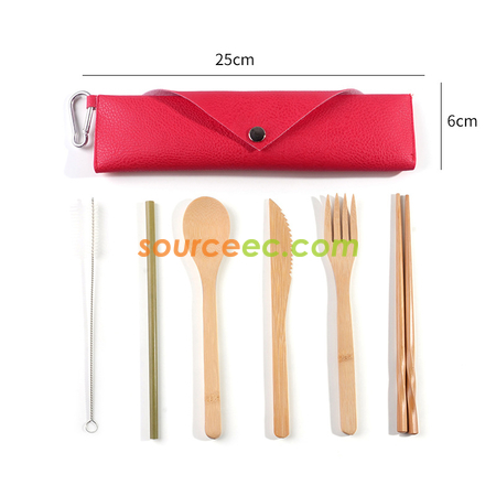 Customization Eco-friendly Tableware with Bag Promotional Products