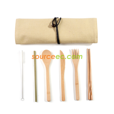 Customization Eco-friendly Tableware with Bag Promotional Products