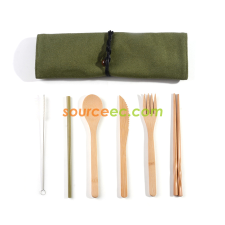 Customization Eco-friendly Tableware with Bag Promotional Products