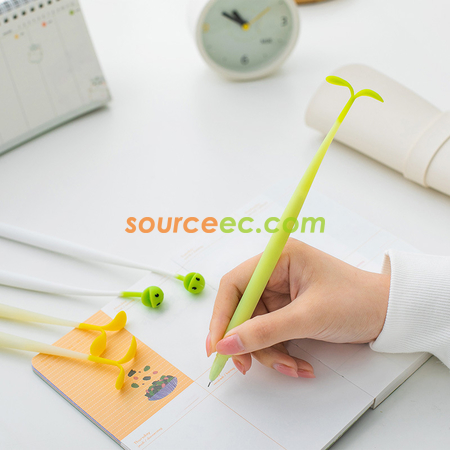 Customization Bean Sprout Advertising Pen Promotional Products