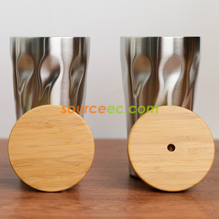 Customization 500ML Stainless Steel Coffee Thermos with Straw Promotional Products