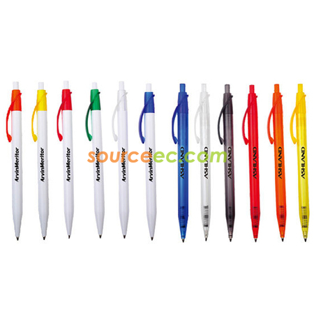 Customization Plastic Press Pen Promotional Products
