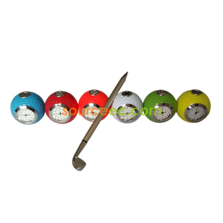 Customization Golf Pen With Clock Promotional Products