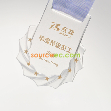 Customization Glass Medal Promotional Products