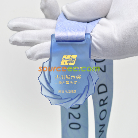 Customization Glass Medal Promotional Products