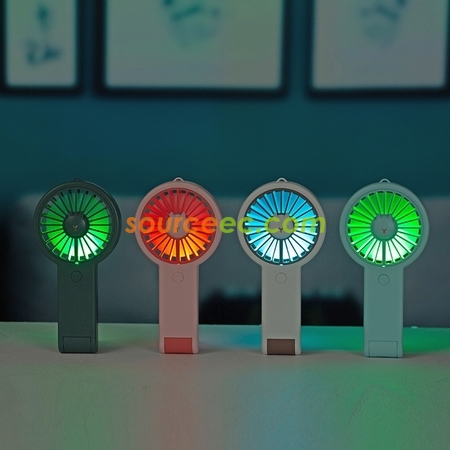 Customization Colorful Lamp Fan Promotional Products