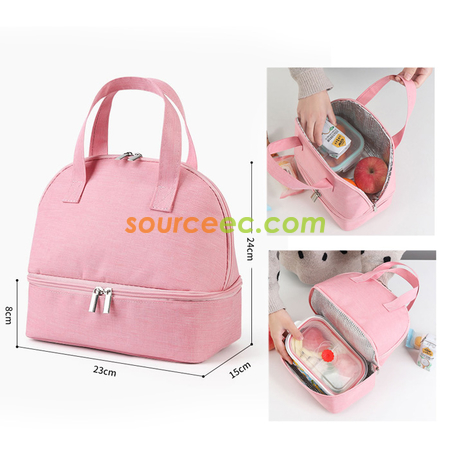 Customization Double-layer Velcro Insulation Bag Promotional Products