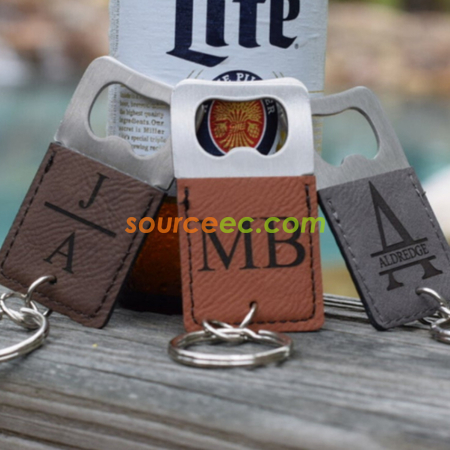 Customization PU Bottle Opener Promotional Products