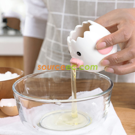 Customization Cute Cartoon Ceramic Egg Divider Promotional Products