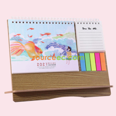 Customization Creative Wooden Calendar Promotional Products