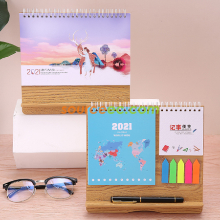 Customization Creative Wooden Calendar Promotional Products