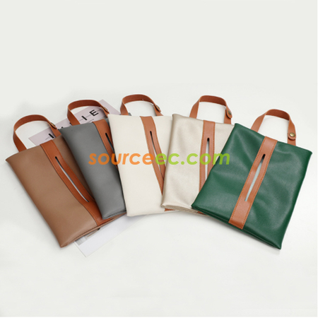 Customization PU Tissue Bag Promotional Products