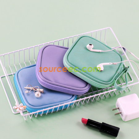 Customization Simple style earphone storage box Promotional Products