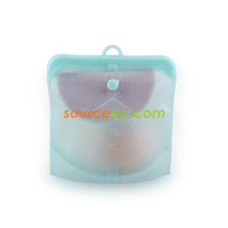 Customization Reusable Silicone Food Storage Bag Promotional Products