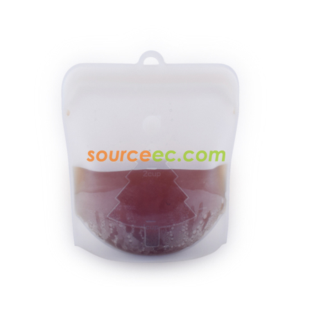 Customization Reusable Silicone Food Storage Bag Promotional Products