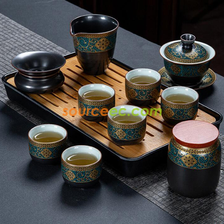 Customization Portable Travel Kung Fu Tea Set Promotional Products