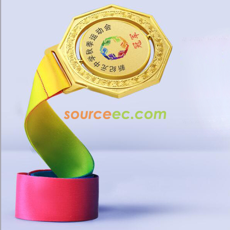 Customization Revolving football Medal Promotional Products