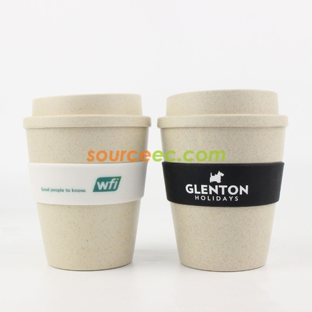 Customization Wheat Straw Coffee Cup Promotional Products