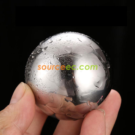 Customization Ball-shape Reusable Stainless Steel Ice Cube Promotional Products