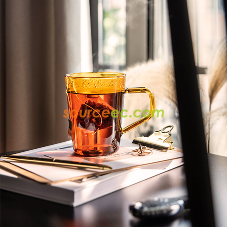 Customization Colorful Glass Mug Promotional Products