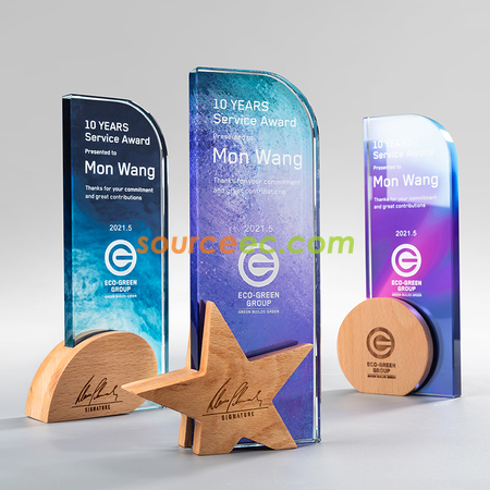 Customization Crystal Trophy Promotional Products
