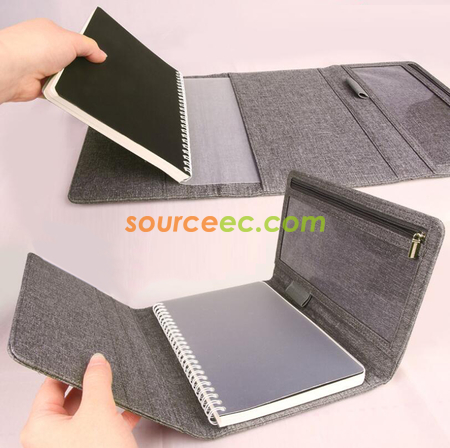 Customization Three-Fold Creative Rubber Band Business Notebook Promotional Products