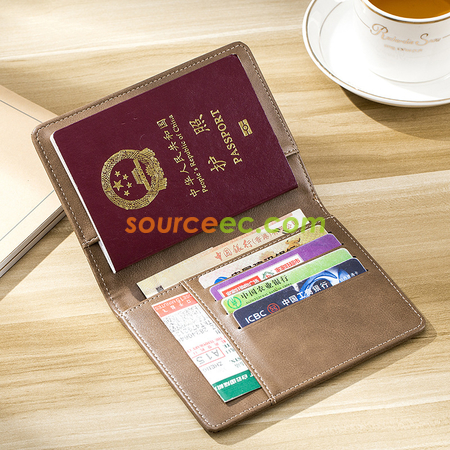Customization PU Passport Case Promotional Products