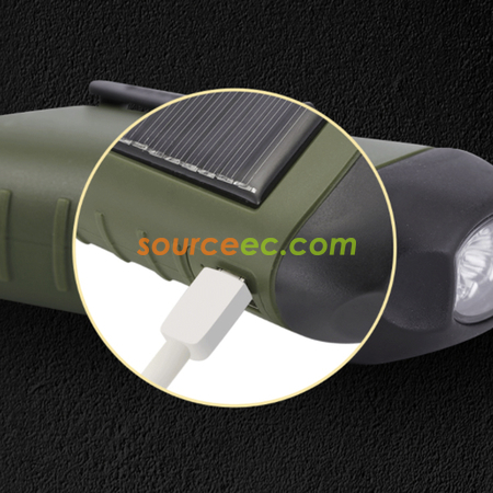 Customization Solar Flashlight Promotional Products