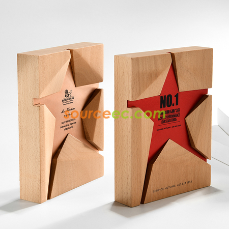 Customization Wood Trophy Promotional Products