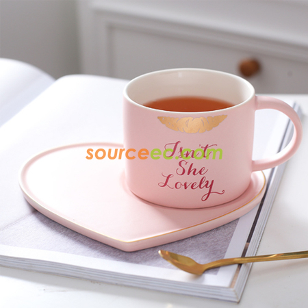Customization Coffee Cup And Saucer Set Promotional Products