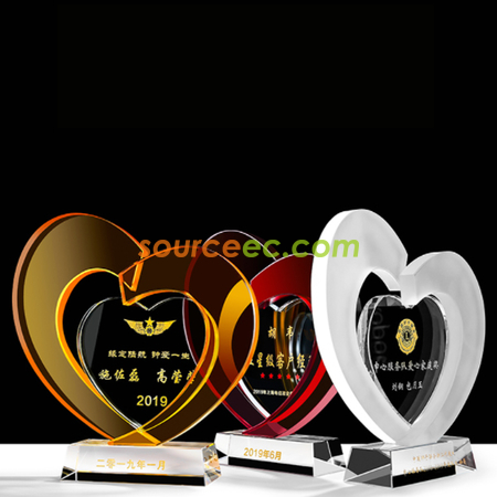 Customization Crystal Trophy Promotional Products