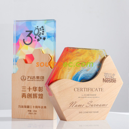 Customization Crystal Trophy Promotional Products
