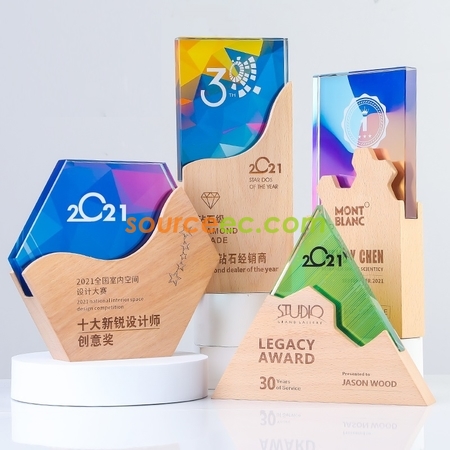 Customization Crystal Trophy Promotional Products