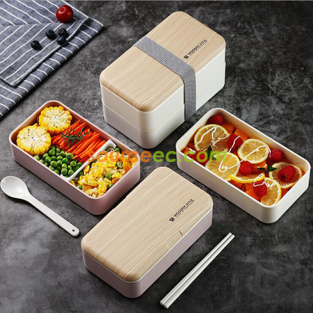 Customization Double layer Bento Box Promotional Products