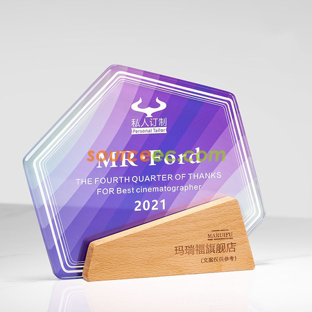 Customization Crystal Trophy Promotional Products