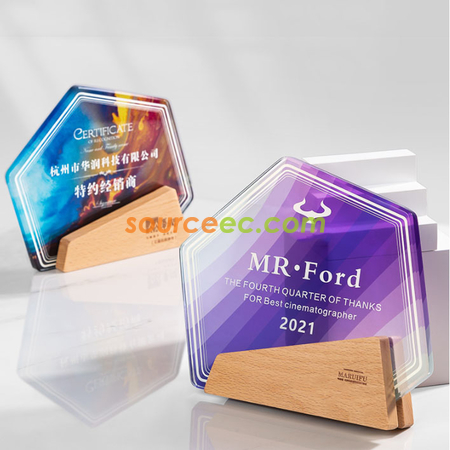 Customization Crystal Trophy Promotional Products