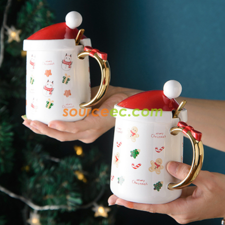 Customization Christimas Ceramic Mug Promotional Products