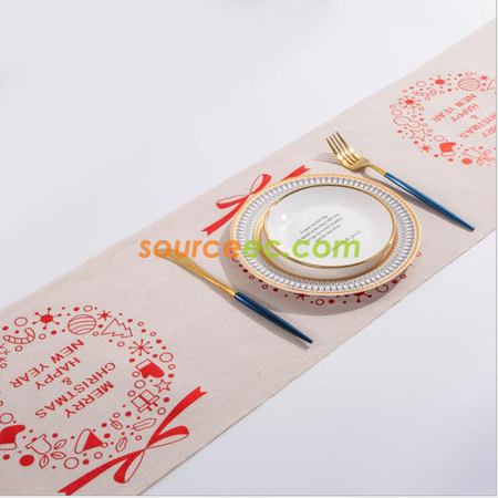Customization Christmas Tablecloth Promotional Products